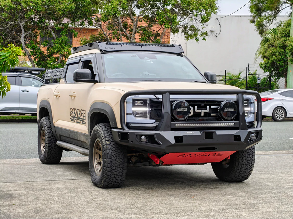 Savage Tech BYD SHARK 6 SAVAGE ATTACK HOOPED BULL BAR