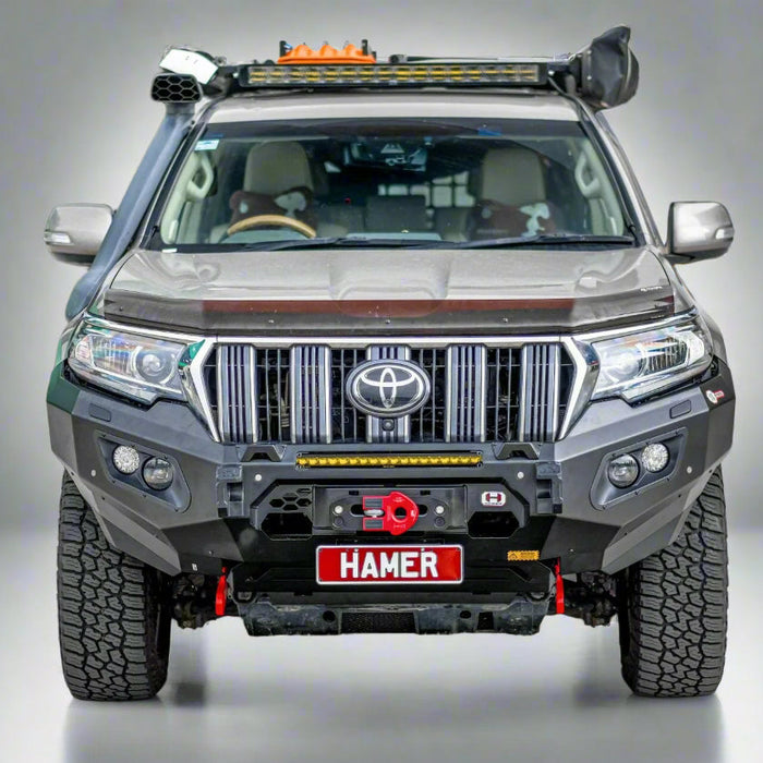 Hamer King Series Bumper Replacement Bull Bar to suit Toyota Prado 150 Series 2018-on