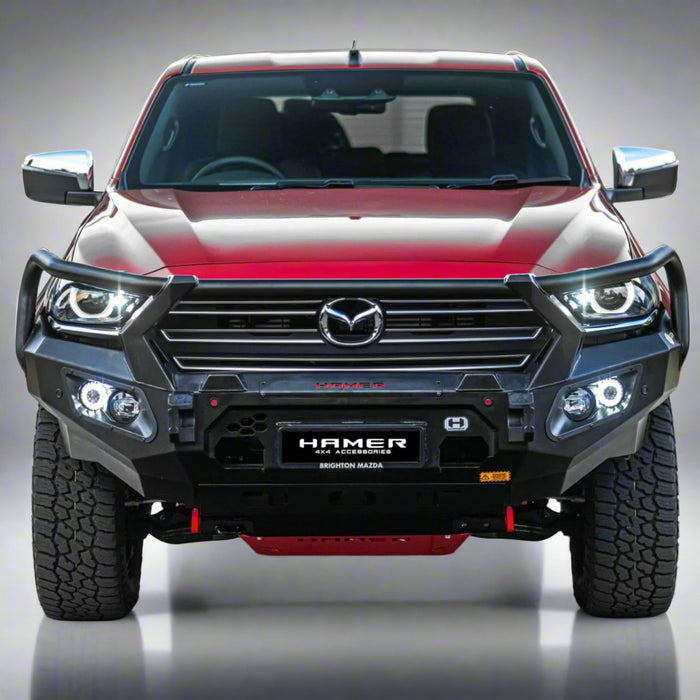 Hamer King series Plus Triple Loop Bull Bar to suit Mazda BT-50 2021 – Present