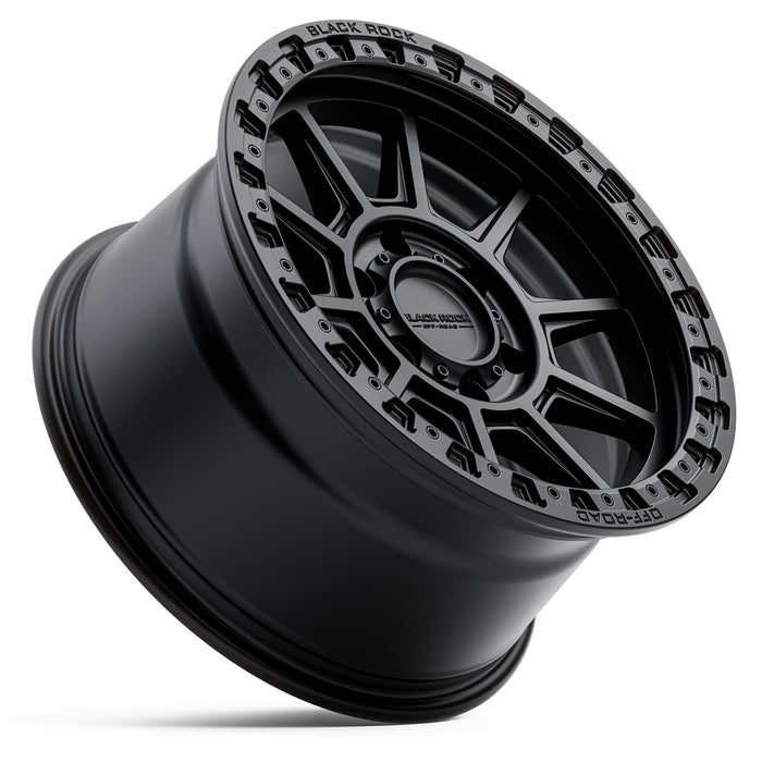 Black Rock Gunner Satin Black WHEEL ONLY
