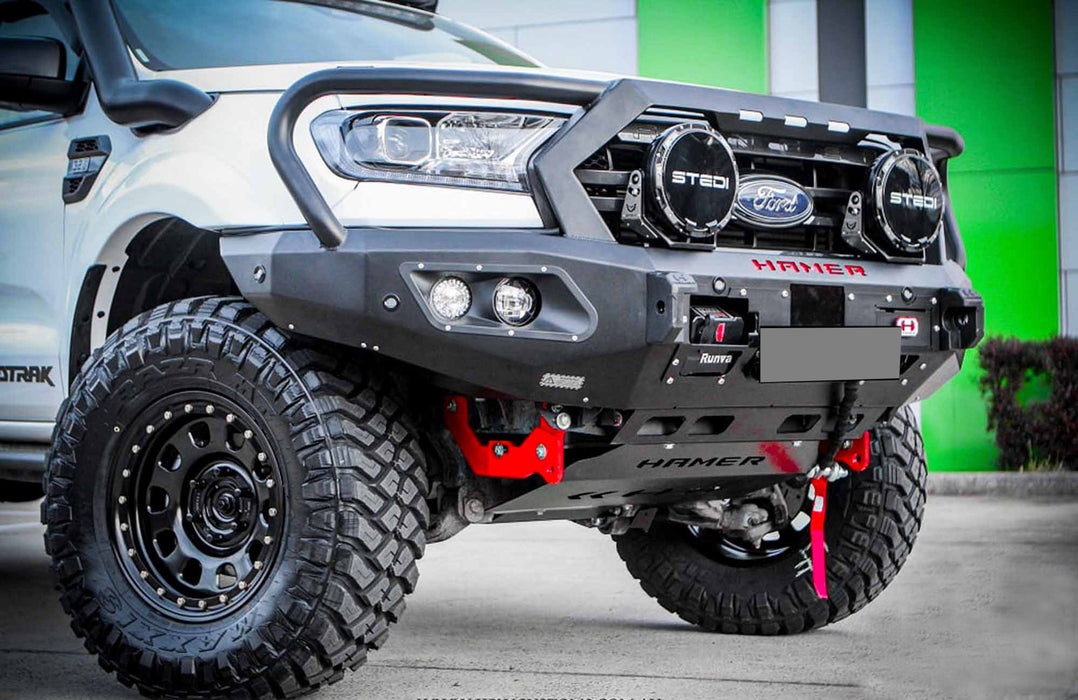 Hamer King Series Plus Triple Looped Bull Bar to suit Ford Ranger PX2 PX3 (2015 – 2022)