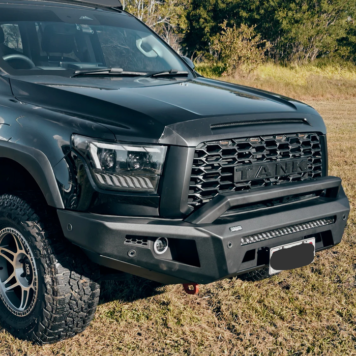 Savage Tech GWM TANK 500 ARMOUR FORGED BULLBAR (HOOPLESS)