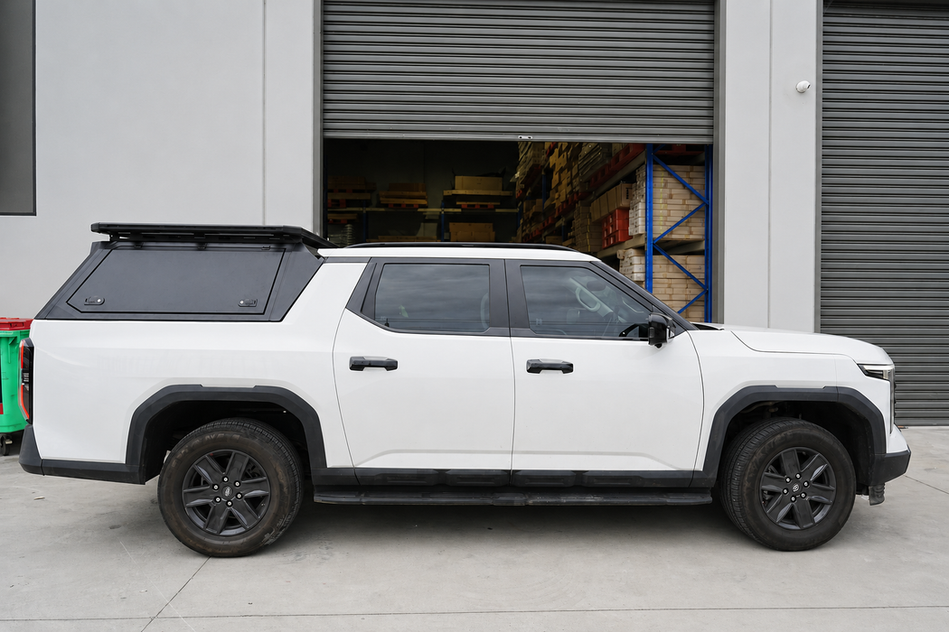 Heavy Duty Full Aluminium Tub Canopy LED to suit LDV Terron 9 2025 Onwards