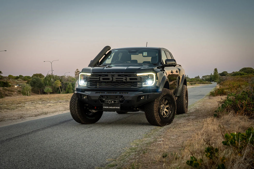 Vikor Industries Diablo Front Bumper Replacement No Loop Bull Bar to suit Ford Ranger Next Gen Raptor