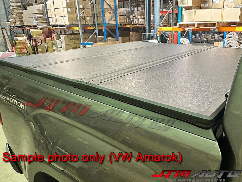 Aluminum Tri-Fold Folding Hard Tonneau Cover to suit Kia Tasman 2025+