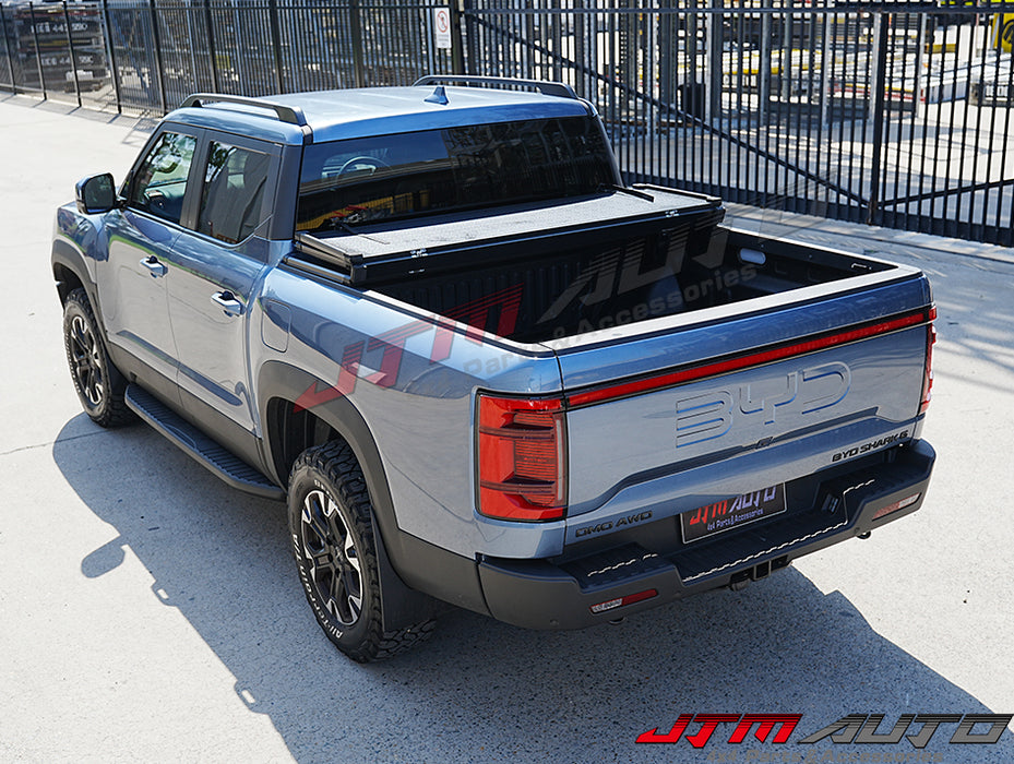 Aluminum Tri-Fold Folding Hard Tonneau Cover to suit BYD Shark 6 Shark6 2025+