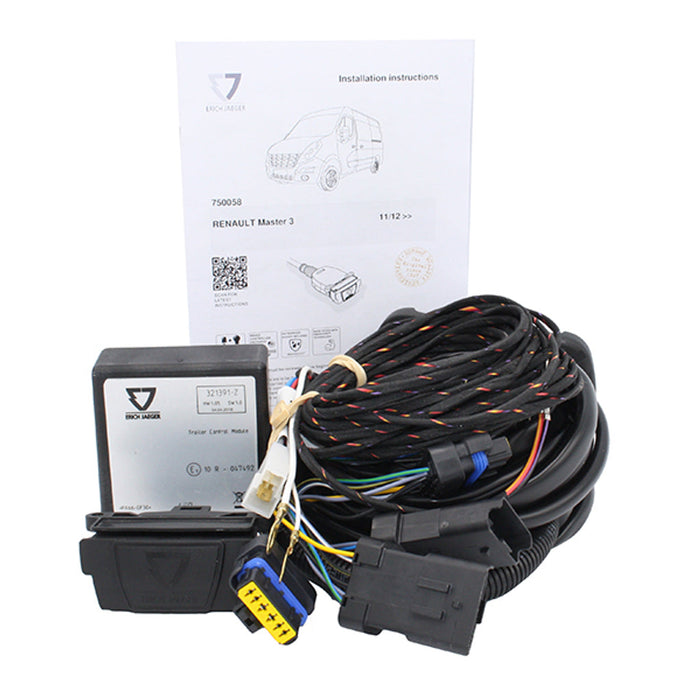 TAG Rear Step, Towbar & Wiring for Renault Master FWD Vehicles (10/2011 - on)