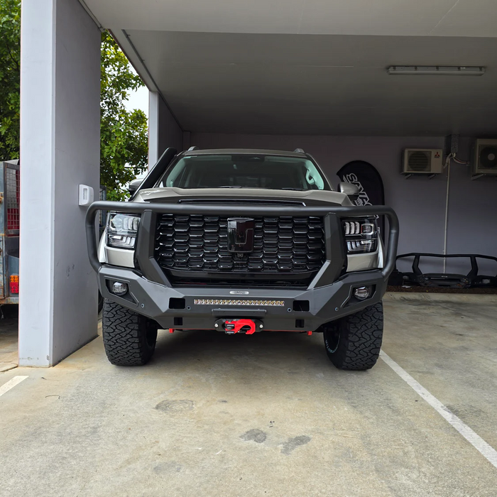 Savage Tech GWM Cannon Alpha Rampage Hooped Bullbar