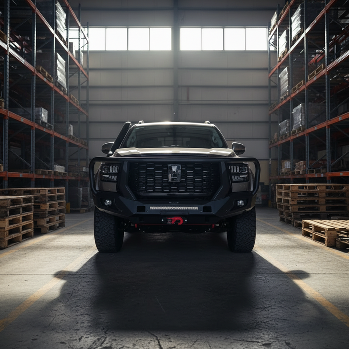 Savage Tech GWM Cannon Alpha Rampage Hooped Bullbar