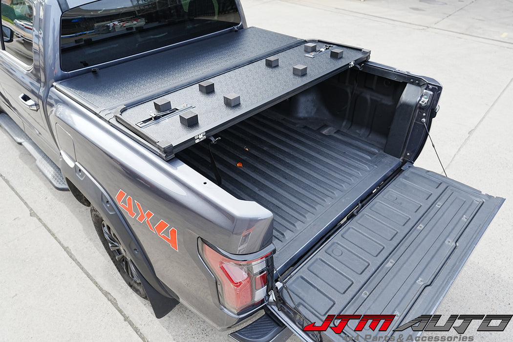 Aluminum Tri-Fold Folding Hard Tonneau Cover to suit Foton Tunland V7 V9
