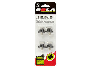 ROLA Hardware Pack - M8 SS T Bolt and Nut Set - 4 pack