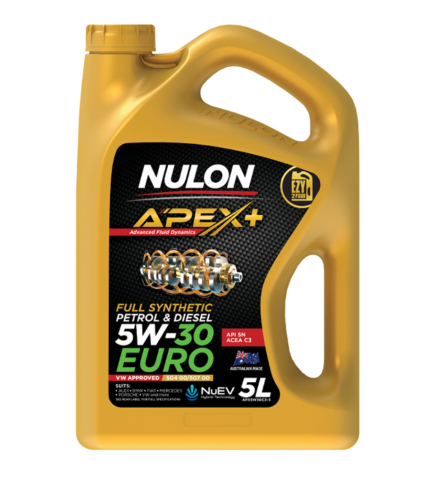 Nulon APEX+ 5W-30 EURO engine oil 5L