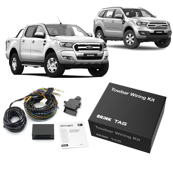 TAG Heavy Duty Towbar & Direct Fit Wiring for Ford Ranger PX2 and PX3 Cab Chassis Models (06/2015 - 06/2022)