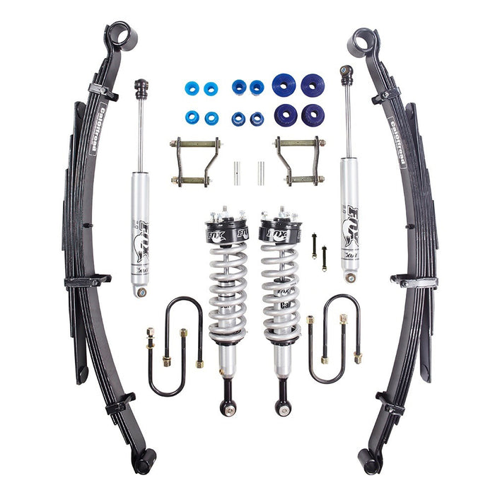 Fox 4x4 Lift Kit Tour Pack, 2 INCH Lift Fits Isuzu Dmax 2011 to Mid 2020, Holden Colorado 09/2016 on, Holden Colorado 2011 - 2016