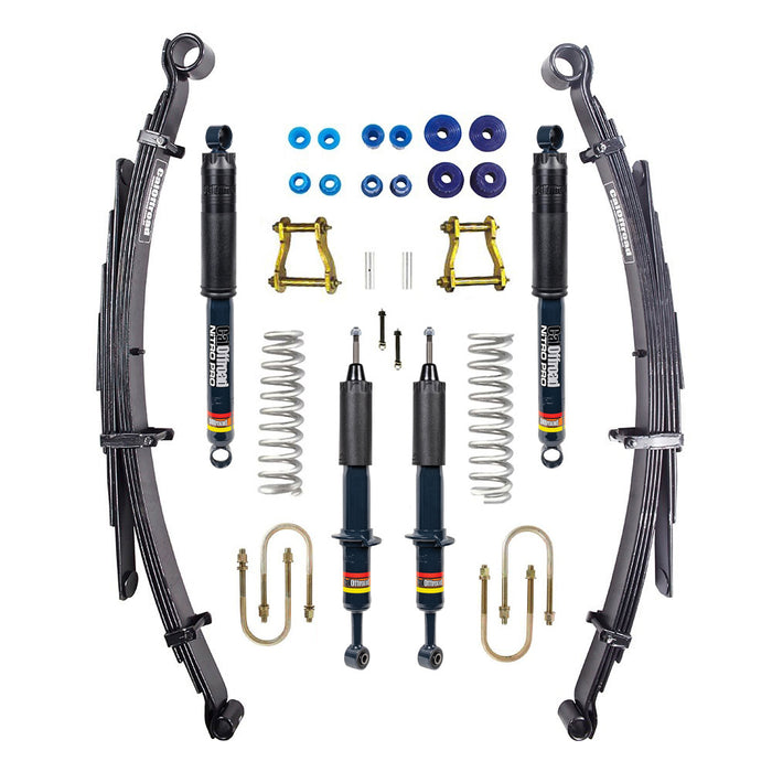 CalOffroad Nitro Pro Series 4x4 Lift Kit Tour Pack, 2 INCH Lift Fits Ford Ranger PX3 2018 on