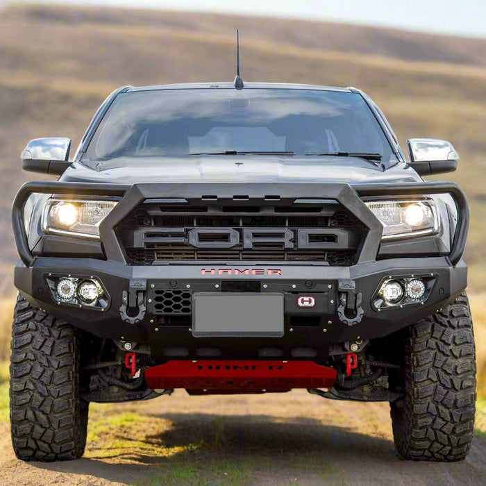 Hamer King Series Plus Triple Looped Bull Bar to suit Ford Ranger PX2 PX3 (2015 – 2022)