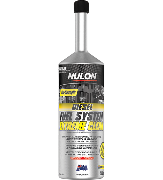 Nulon Pro-Strength Diesel Fuel System Extreme Clean 500ml