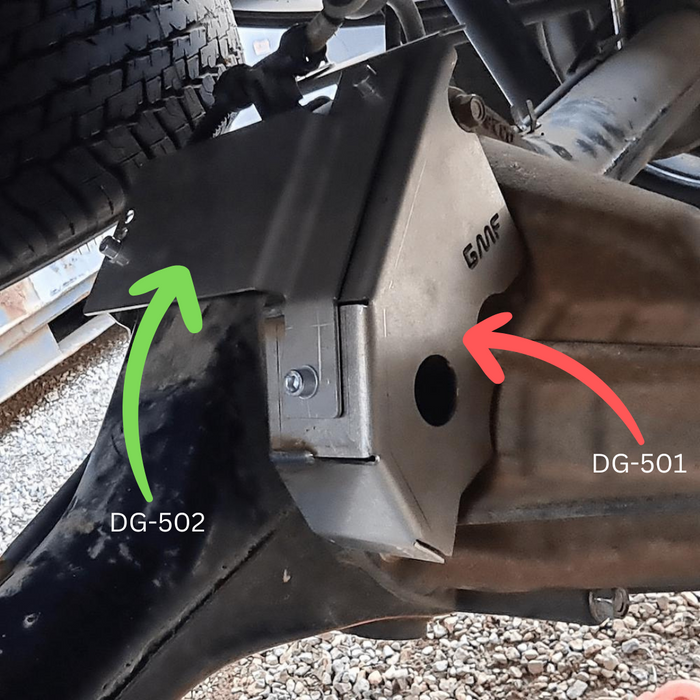 Rear Wire Plate DG-502 to suit Mazda BT-50 2021+