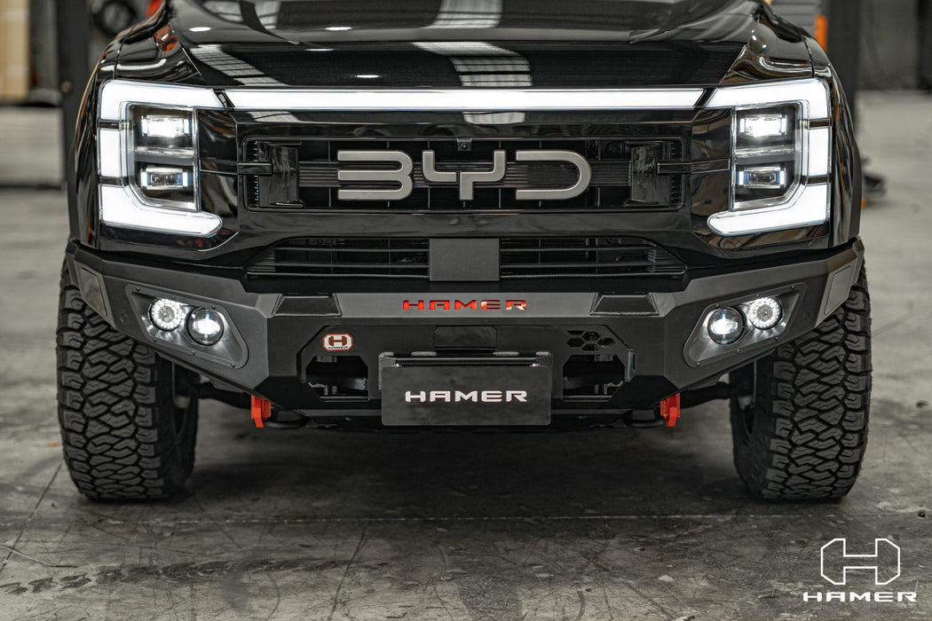 Hamer 4x4 King series bull bar for BYD Shark 6 (2024 – Present)