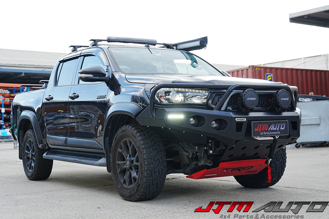 Rugged Bull Bar Bumper Replacement Protection to suit Toyota Hilux N80 2015-2018
