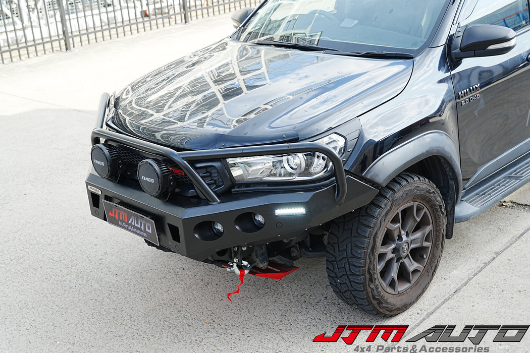 Rugged Bull Bar Bumper Replacement Protection to suit Toyota Hilux N80 2015-2018