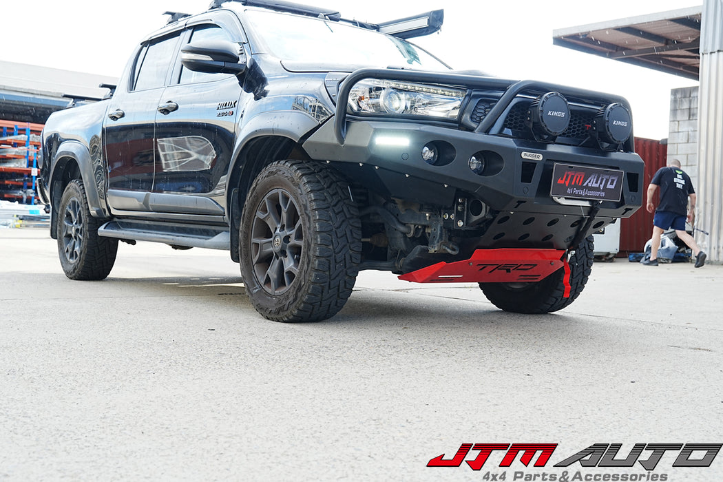 Rugged Bull Bar Bumper Replacement Protection to suit Toyota Hilux N80 2015-2018