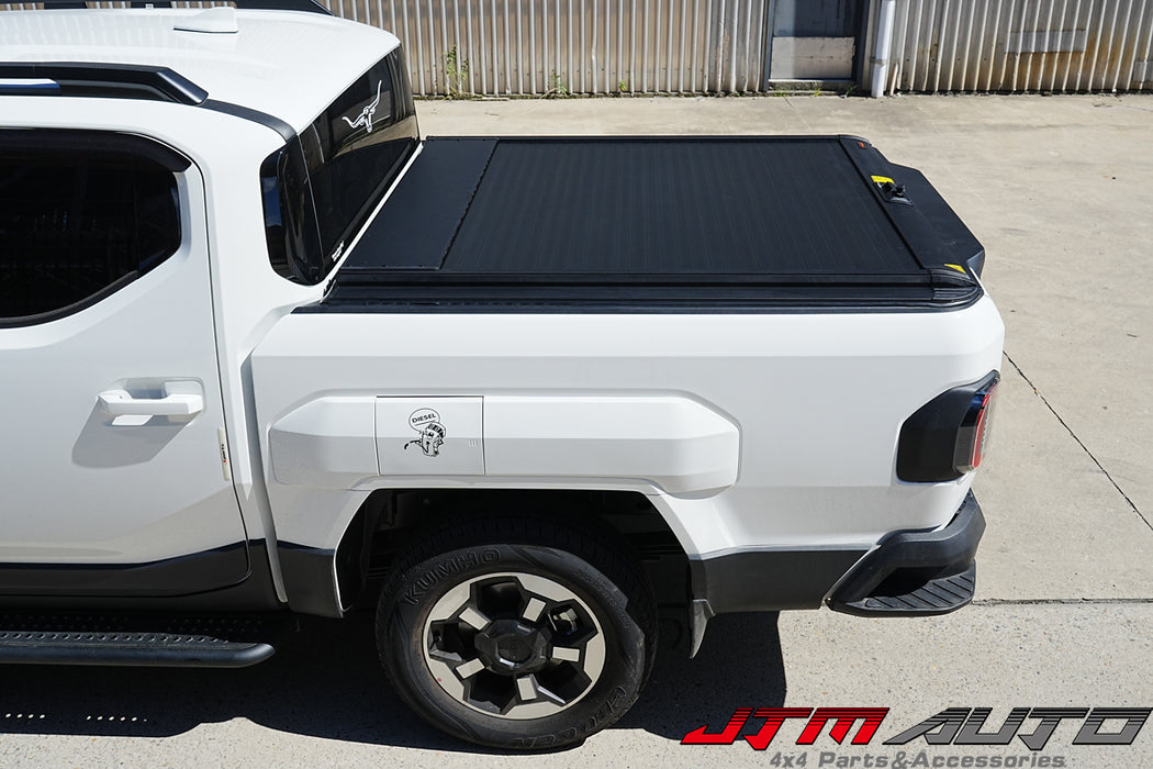 Armourshade Manual Retractable Roller Shutter to suit KIA Tasman 2025-ON