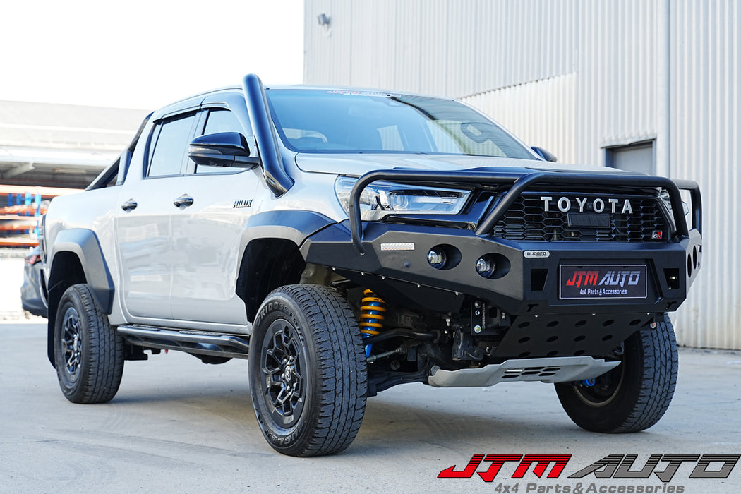 Loop Rugged Bull Bar Bumper Replacement Protection to suit Toyota Hilux GR Sport