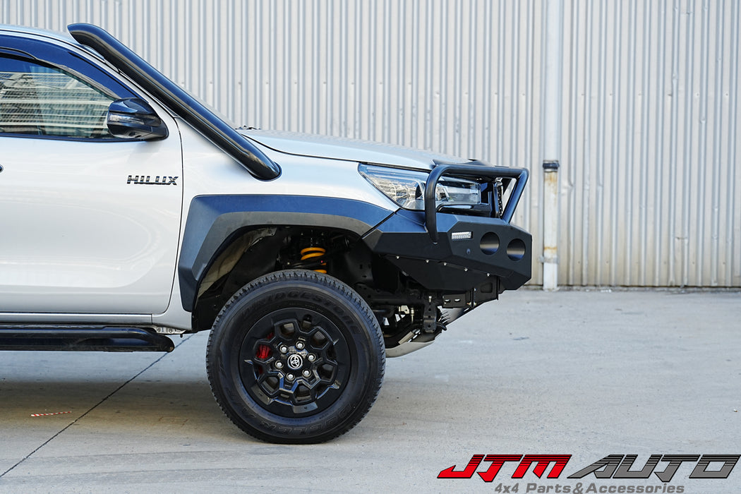 Loop Rugged Bull Bar Bumper Replacement Protection to suit Toyota Hilux GR Sport