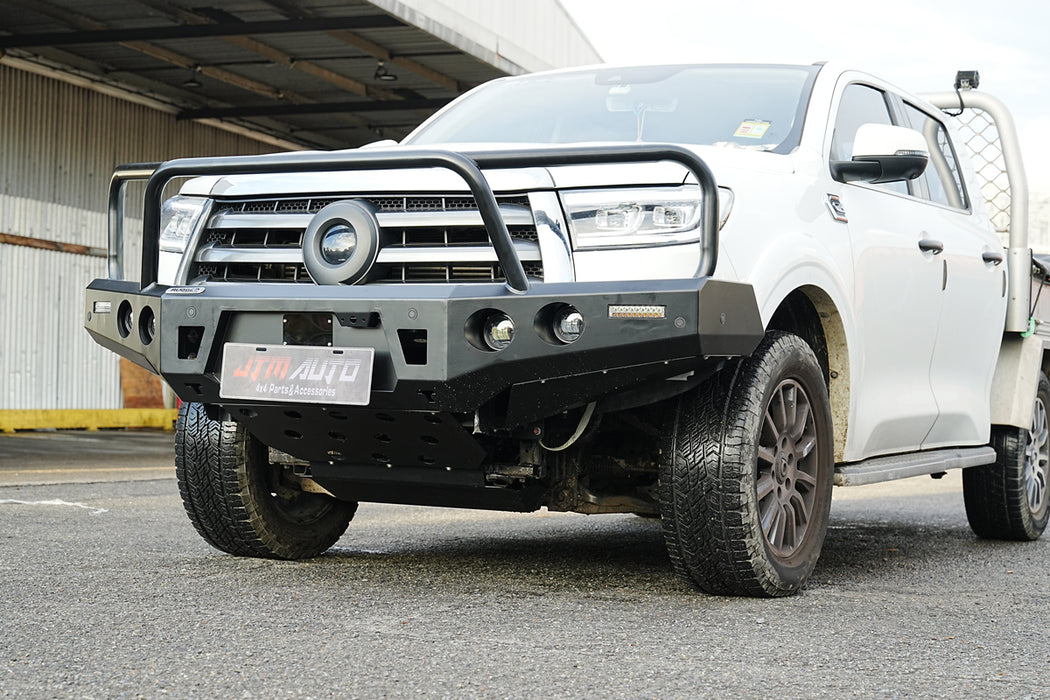 Heavy Duty Steel Bull Bar Winch Compatible for GWM Cannon 2020-2024