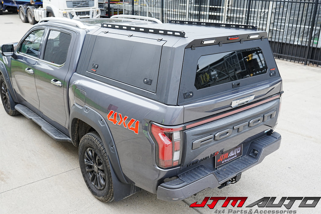 Heavy Duty Full Aluminium Tub Canopy LED to suit Foton Tunland V7 V9