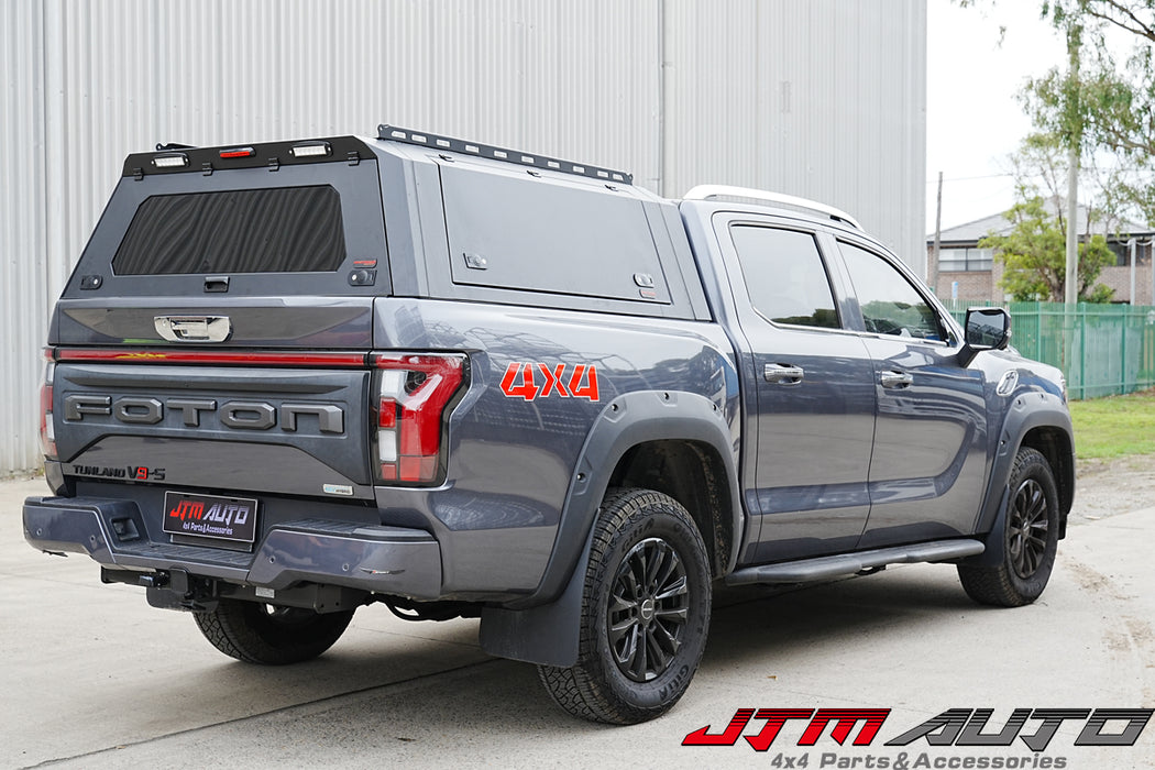 Heavy Duty Full Aluminium Tub Canopy LED to suit Foton Tunland V7 V9