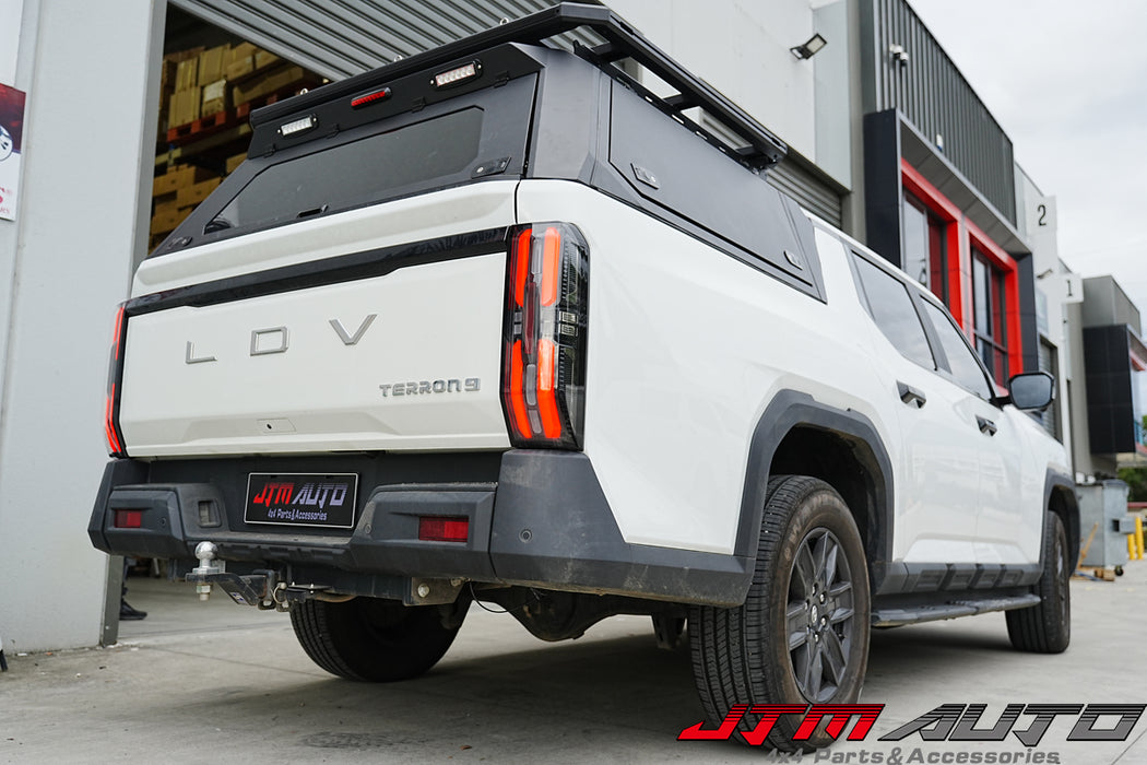 Heavy Duty Full Aluminium Tub Canopy LED to suit LDV Terron 9 2025 Onwards