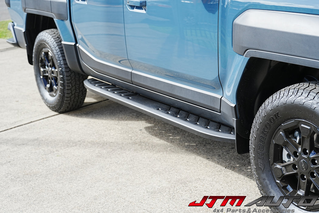 Heavy Duty Shark Bar Side Steps to suit Kia Tasman 2025+