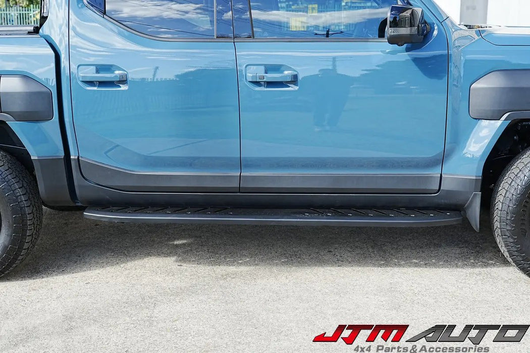 Heavy Duty Shark Bar Side Steps to suit Kia Tasman 2025+