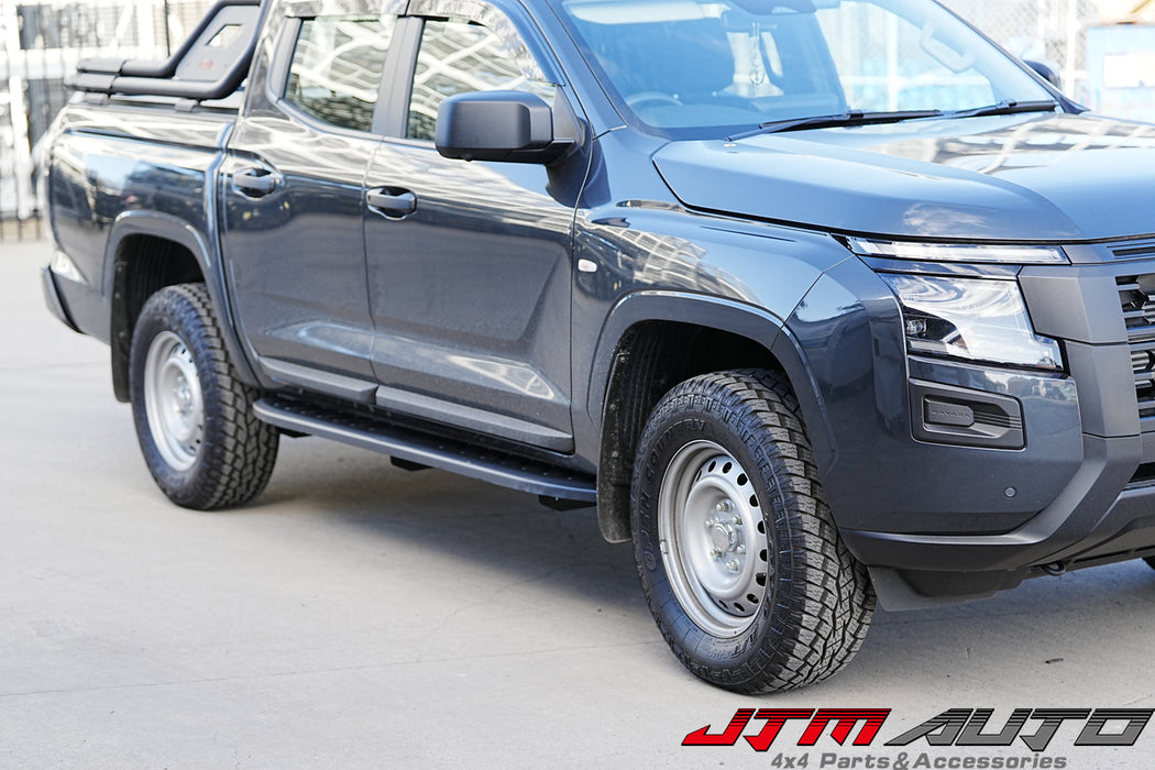 Heavy Duty Shark Bar Side Steps to suit Nissan Navara D27 2026+