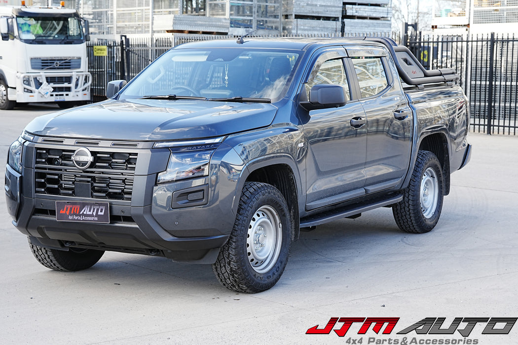 Heavy Duty Shark Bar Side Steps to suit Nissan Navara D27 2026+