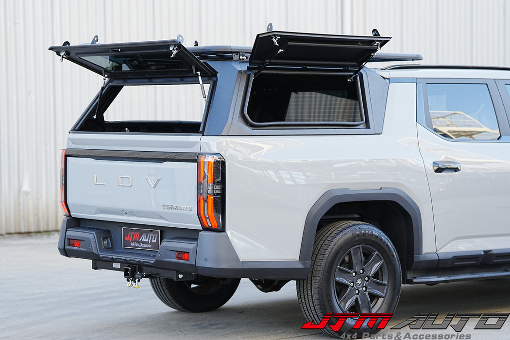 Heavy Duty Full Aluminium Tub Canopy LED to suit LDV Terron 9 2025 Onwards