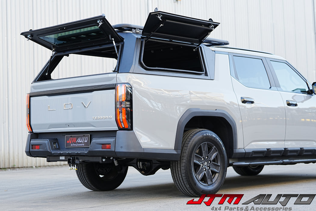 Heavy Duty Full Aluminium Tub Canopy LED to suit LDV Terron 9 2025 Onwards