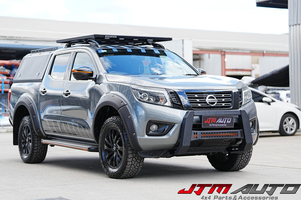 Black Steel Nudge Bar Grille Guard to suit Nissan Navara D23 NP300 2014-2026