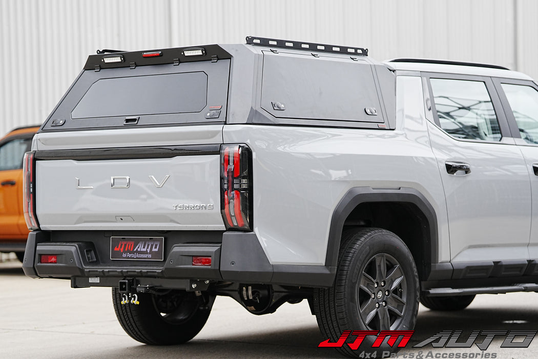 Heavy Duty Full Aluminium Tub Canopy LED to suit LDV Terron 9 / MG U9 2025 Onwards