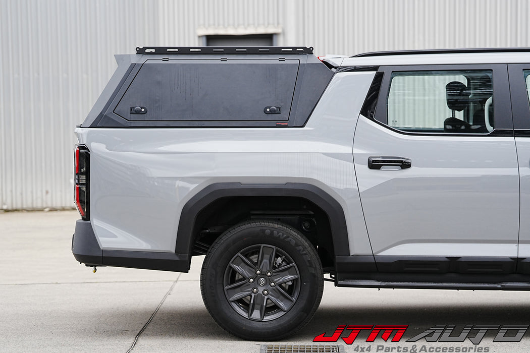 Heavy Duty Full Aluminium Tub Canopy LED to suit LDV Terron 9 / MG U9 2025 Onwards