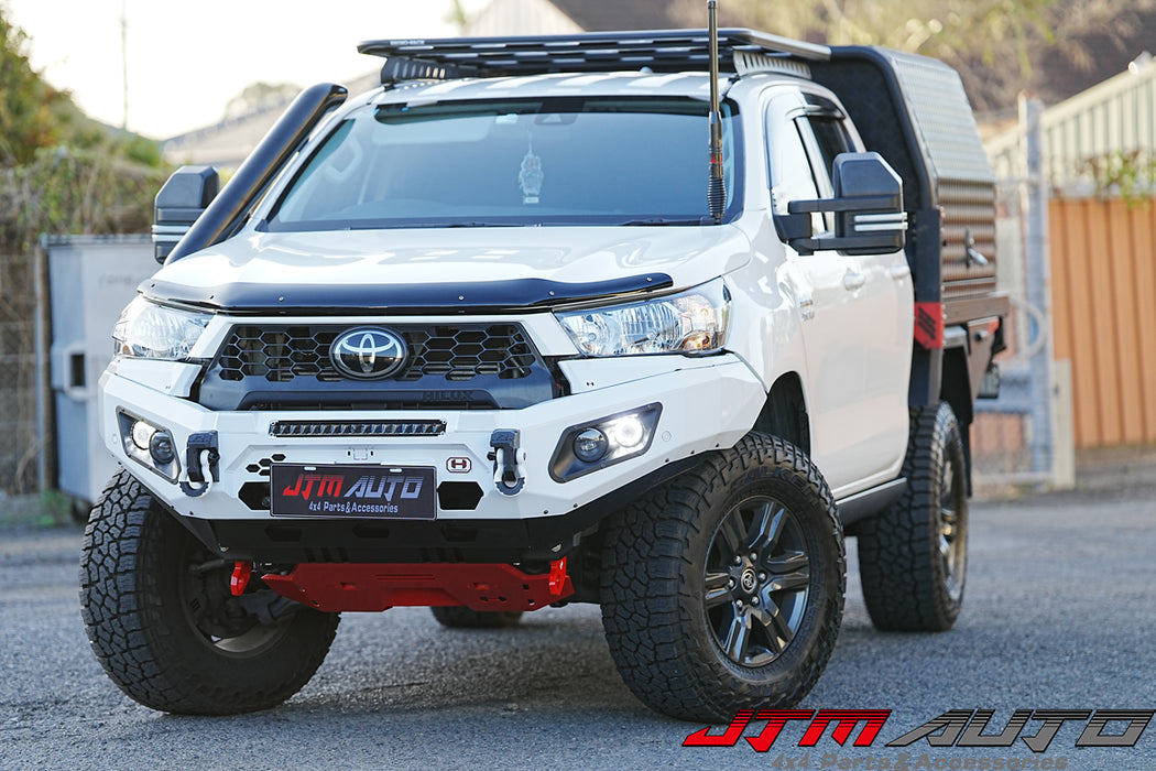 Black Powder Coated Stainless Steel Snorkel Kit to suit Toyota Hilux N80 2015+