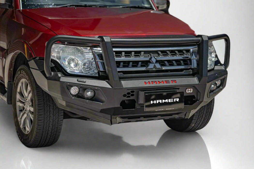 Hamer King series Plus Triple Loop Bull Bar to suit Mitsubishi Mitsubishi Pajero 2006 – 2021