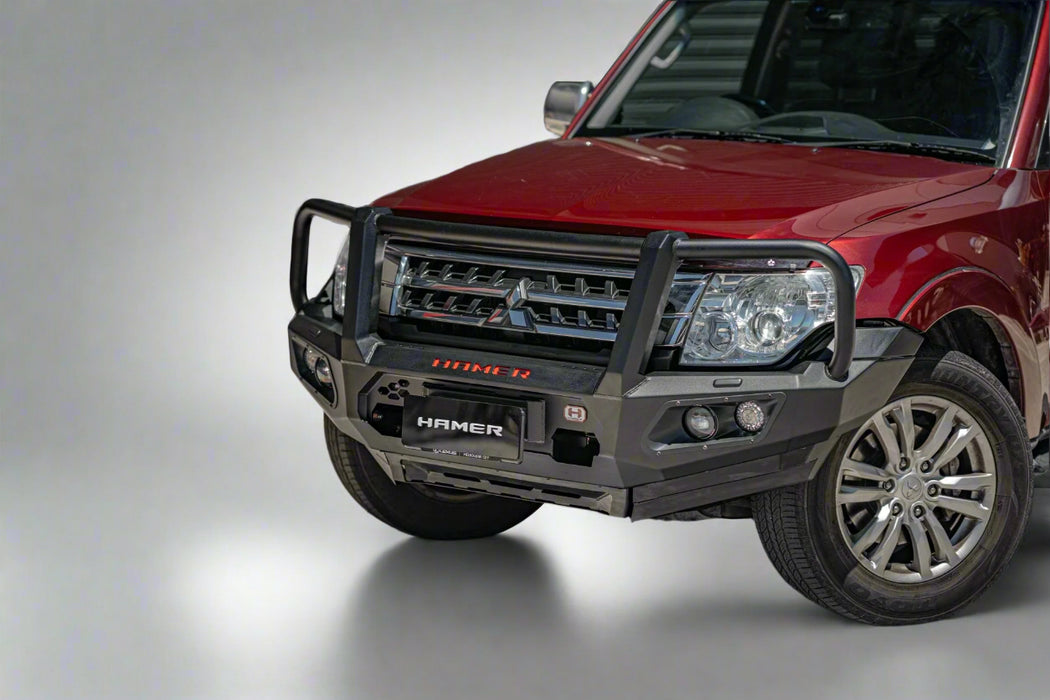 Hamer King series Plus Triple Loop Bull Bar to suit Mitsubishi Mitsubishi Pajero 2006 – 2021
