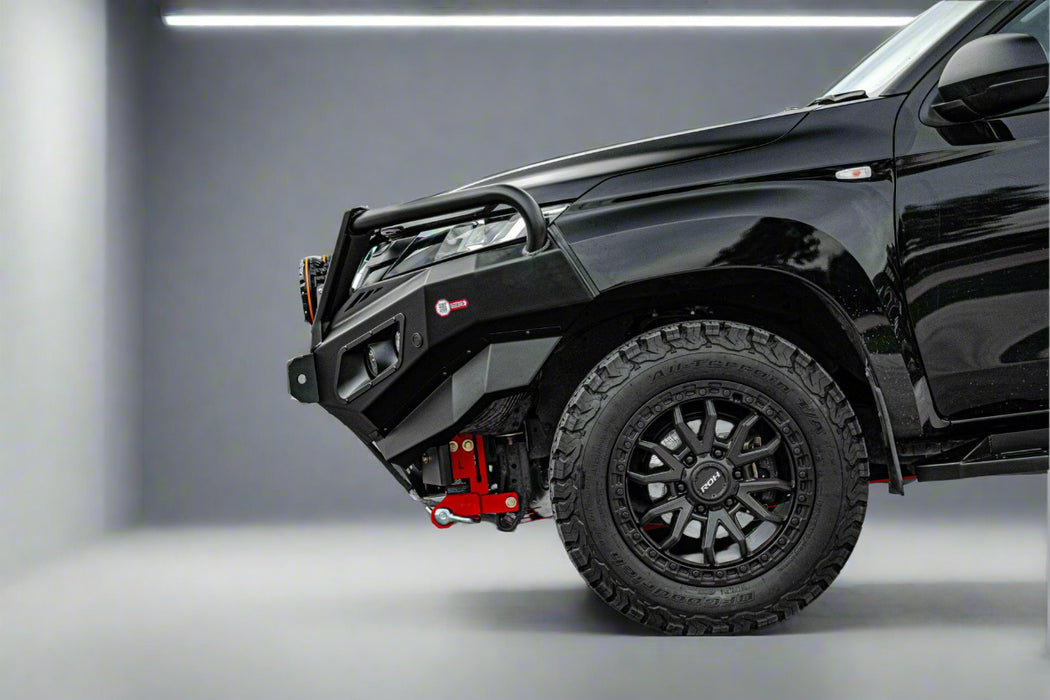 Hamer King series Plus Triple Loop Bull Bar to suit Mitsubishi Triton MR 2018 – 2024