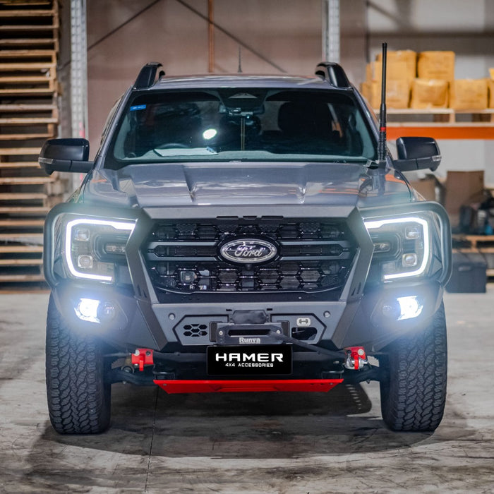 Hamer King Series Plus Bull Bar Parking Sensors Compatible to suit for Ford Ranger Next Gen (2022 – Present)