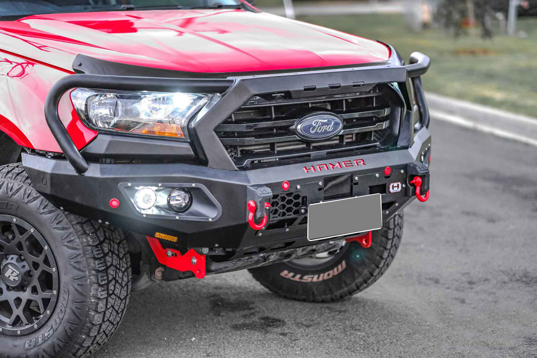 Hamer King Series Plus Triple Looped Bull Bar to suit Ford Ranger PX2 PX3 (2015 – 2022)