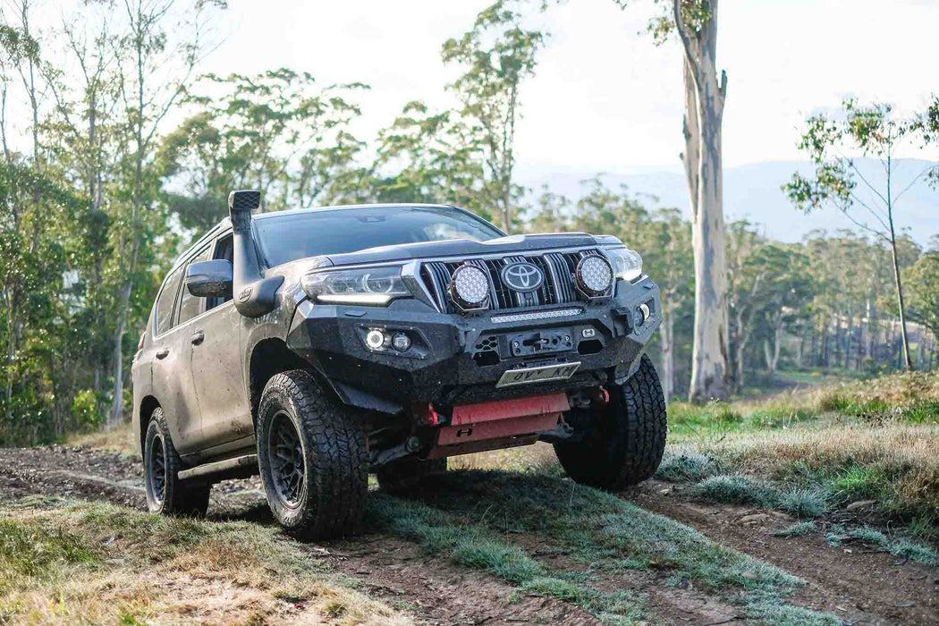 Hamer King Series Bumper Replacement Bull Bar to suit Toyota Prado 150 Series 2018-on