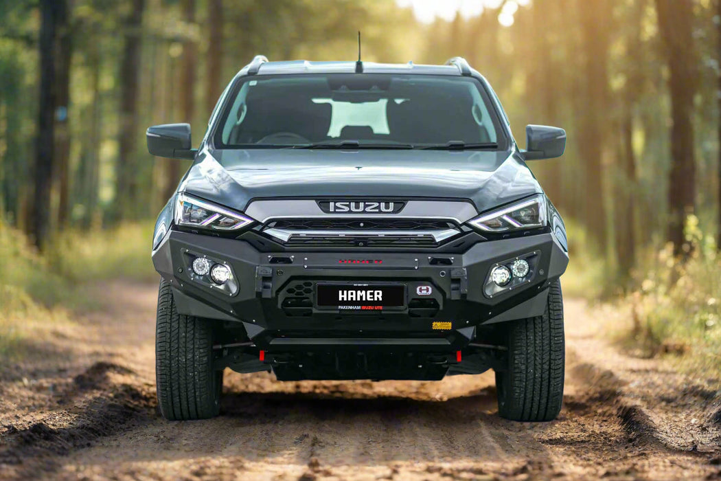 Hamer King series Bumper replacement bull bar to suit Isuzu Mux 2021 – Present